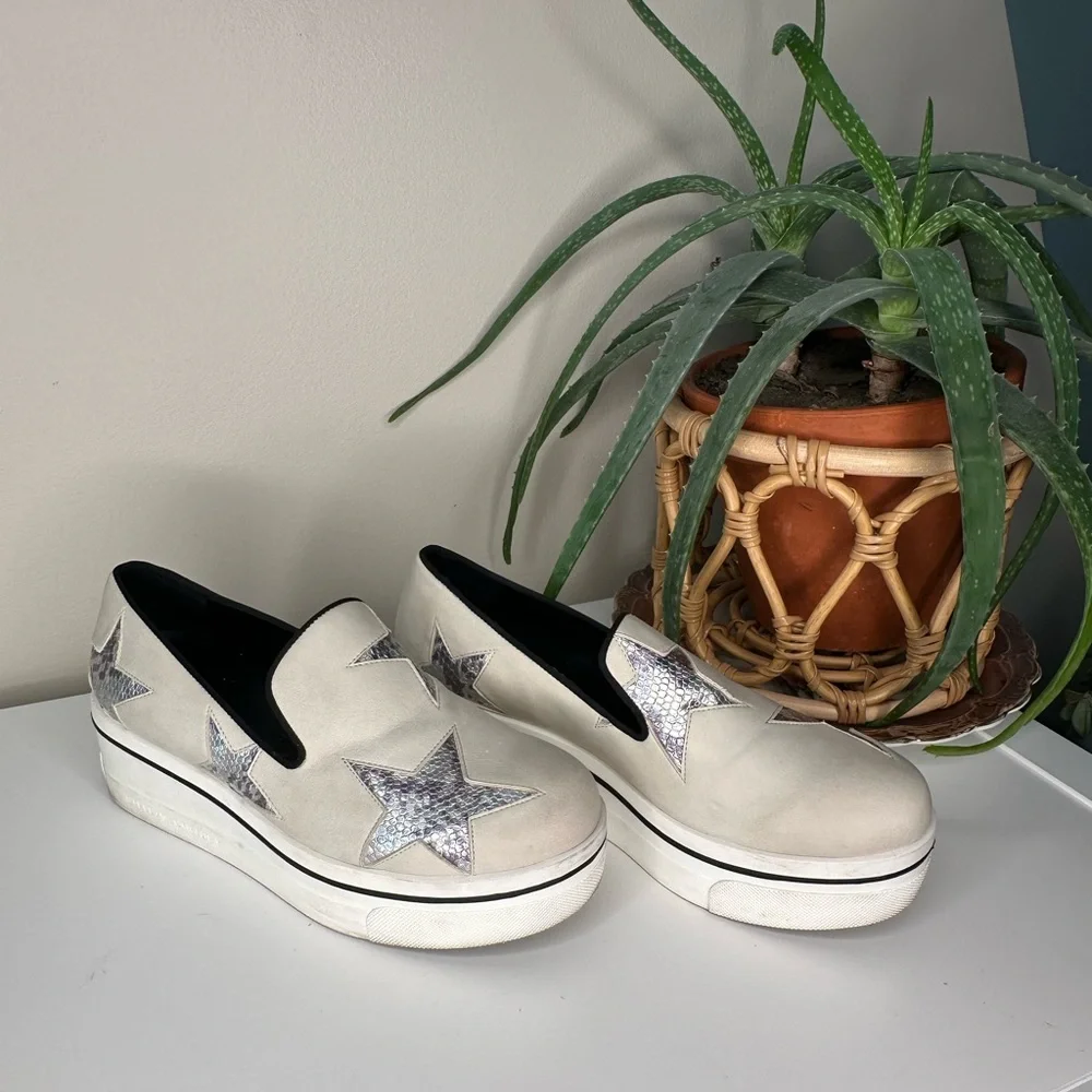 Stella McCartney Star Platform Slip-On Sneakers - EU 39 / US 9 - Picture 2 of 13